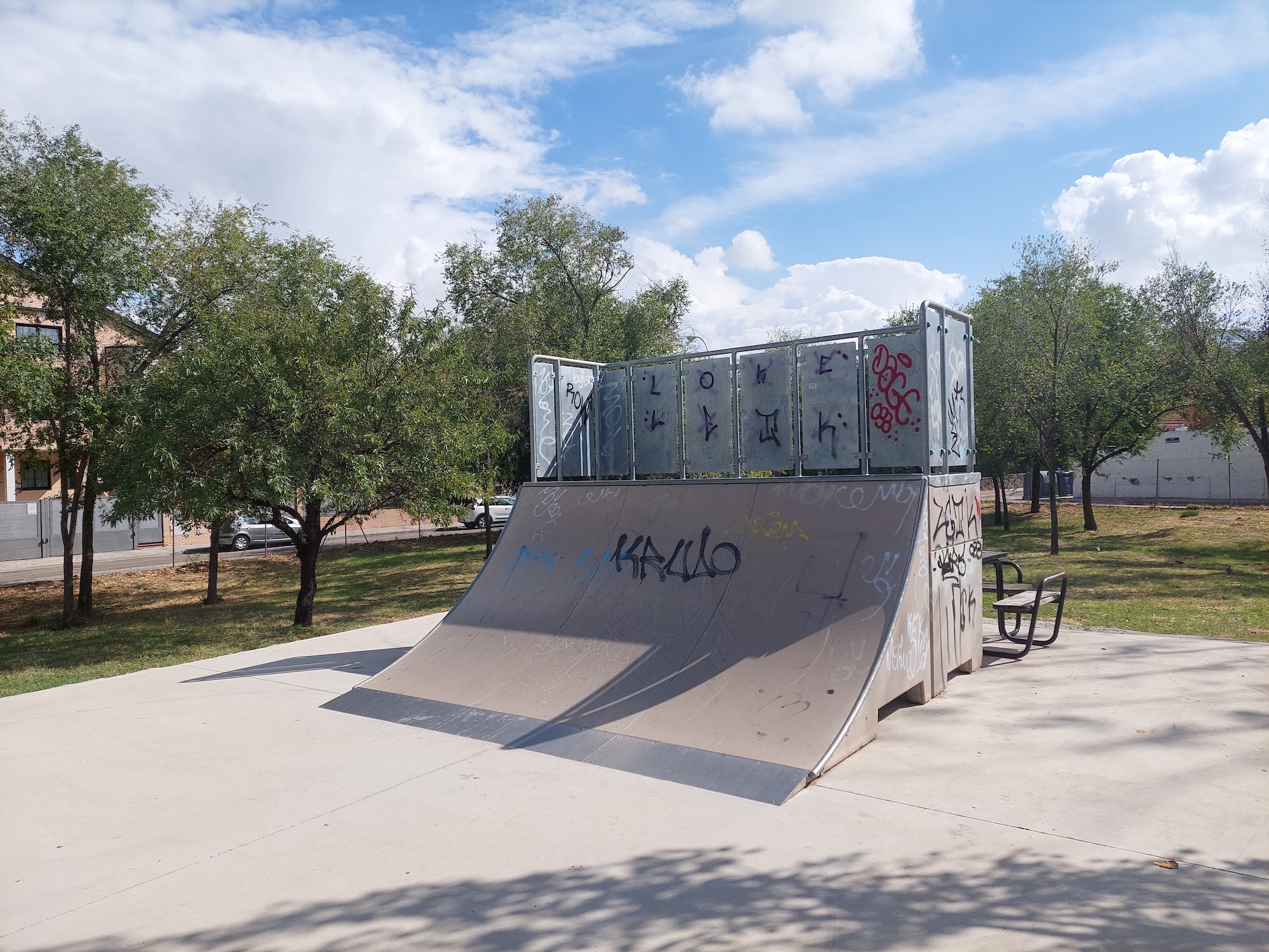 Las Carcavas skatepark